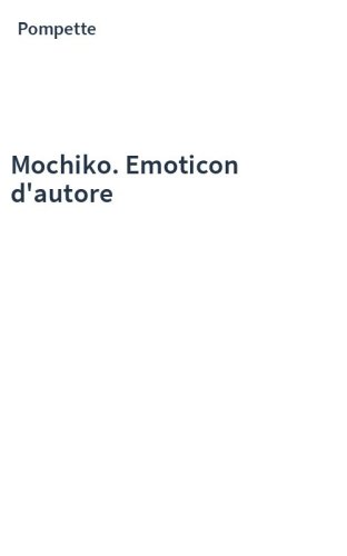 Mochiko. Emoticon d'autore