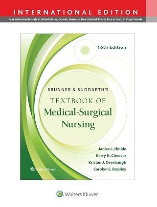 Brunner & Suddarth's Textbook of Medical-Surgical Nursing