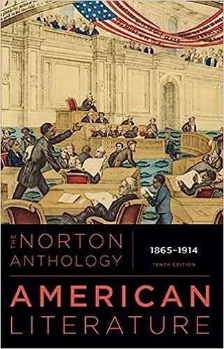 The Norton Anthology of American Literature. Volume C. 1865-1914