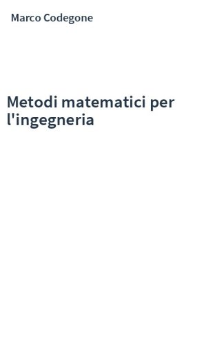 Metodi matematici per l'ingegneria