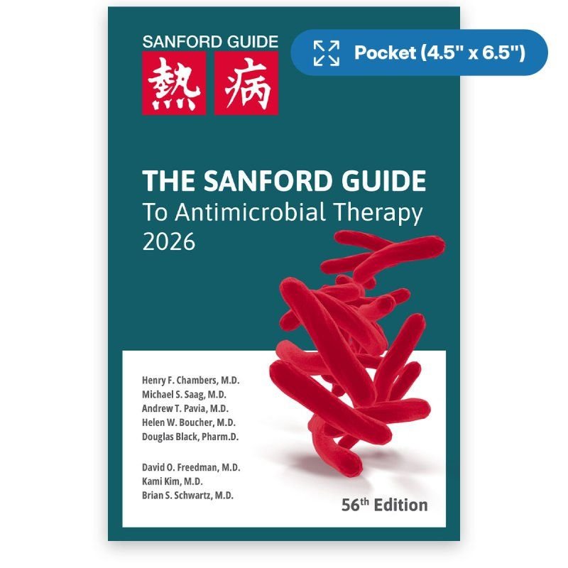 The Sanford Guide to Antimicrobial Therapy 2026 (Pocket Edition) | 1