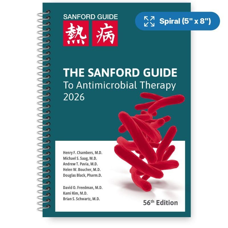 The Sanford Guide to Antimicrobial Therapy 2026 (Spiral Edition) | 1